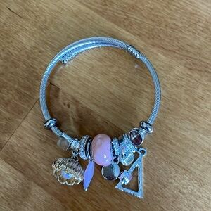 Silver plated bracelet very cute